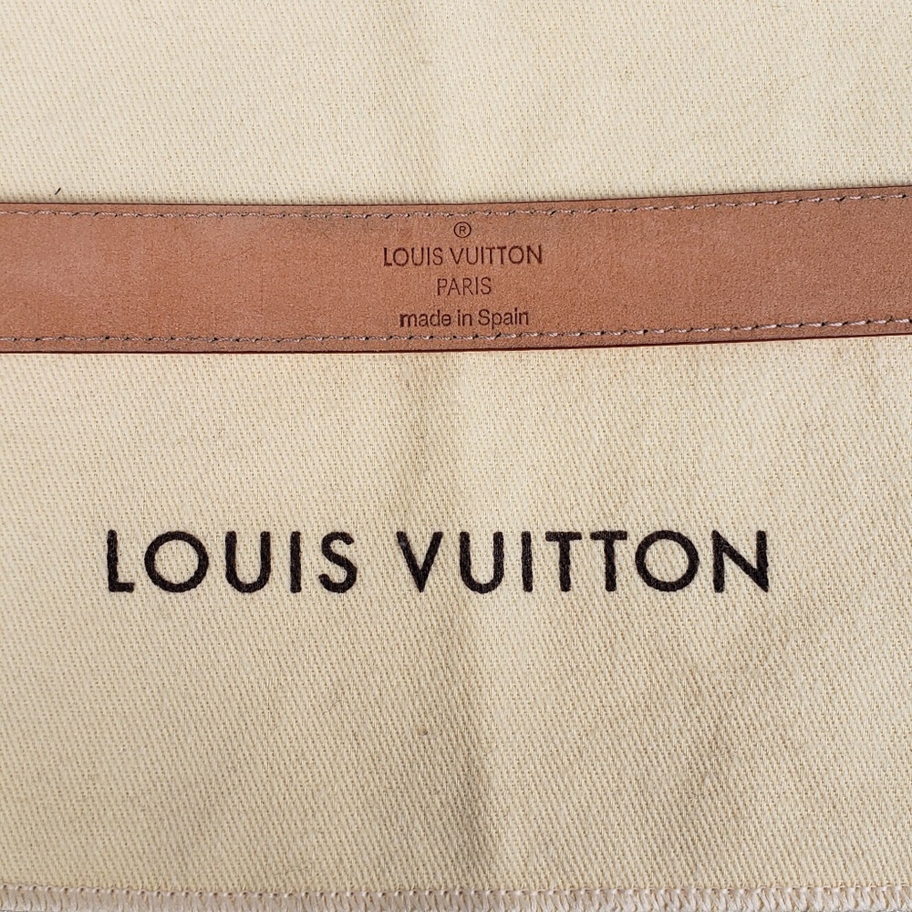Louis Vuitton Pink Monogram Belt - Picture 3 of 4